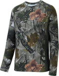 Men'S Hunting Camo Performance Long Sleeve Shirt Fishing UPF50+ FS13M