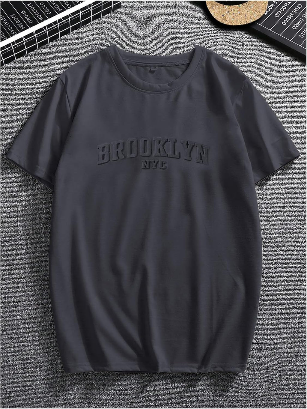 Men'S Oversized T Shirt Graphic Short Sleeve Tee Tops Streetwear