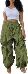 Cargo Pants for Women Baggy Parachute Balloon Sweatpants