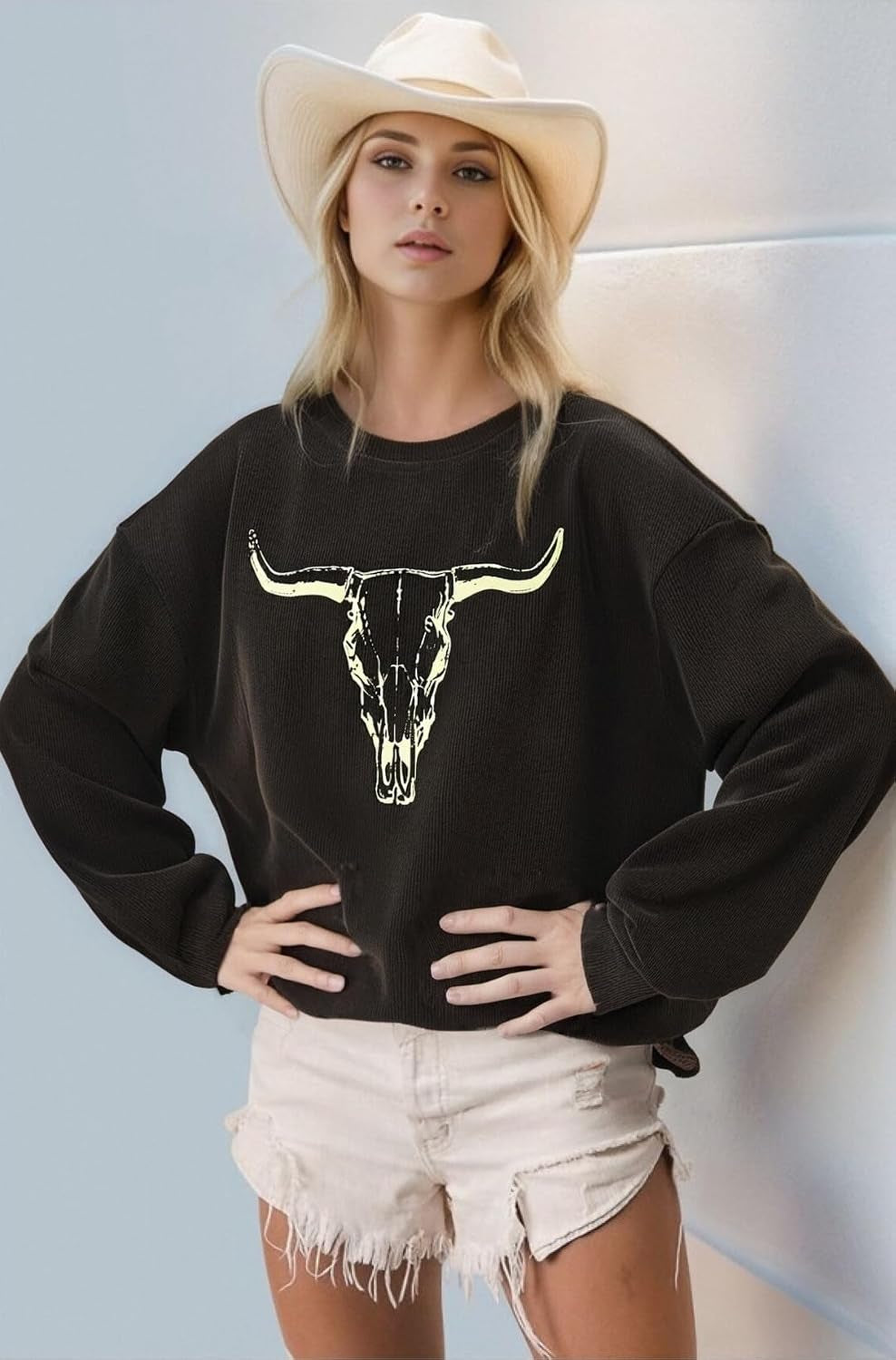 Western Cowgirl Sweatshirts for Women Country Concert Outfits