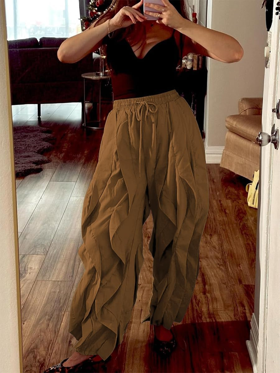 Cargo Pants for Women Baggy Parachute Balloon Sweatpants