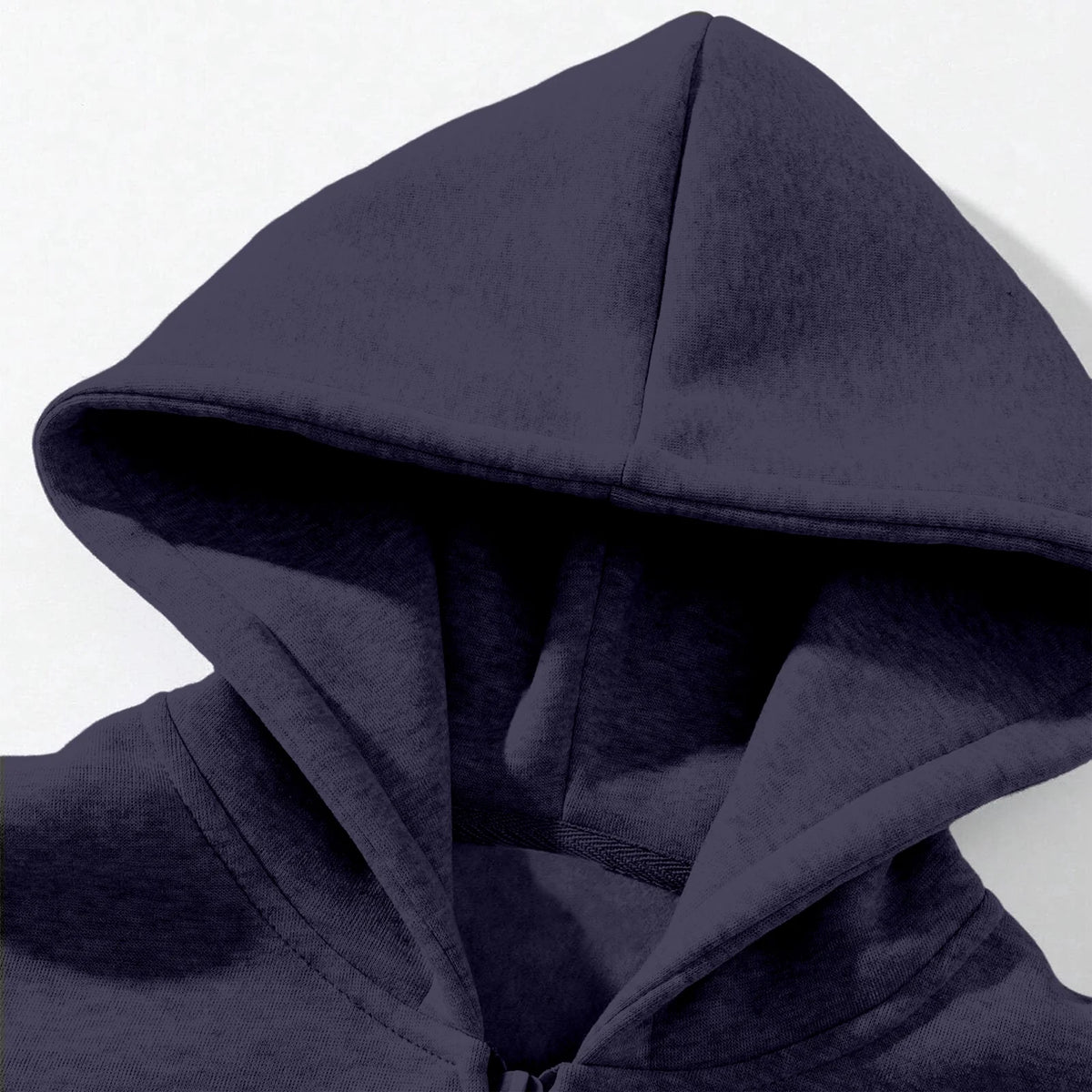 Men'S Quarter Zip Hoodies Zip up Solid Color Hoodie Long Sleeve Drop Shoulder Sweatshirt Casual Pullover Navy XL