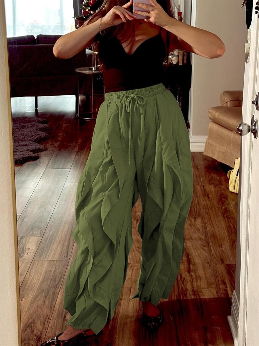 Cargo Pants for Women Baggy Parachute Balloon Sweatpants