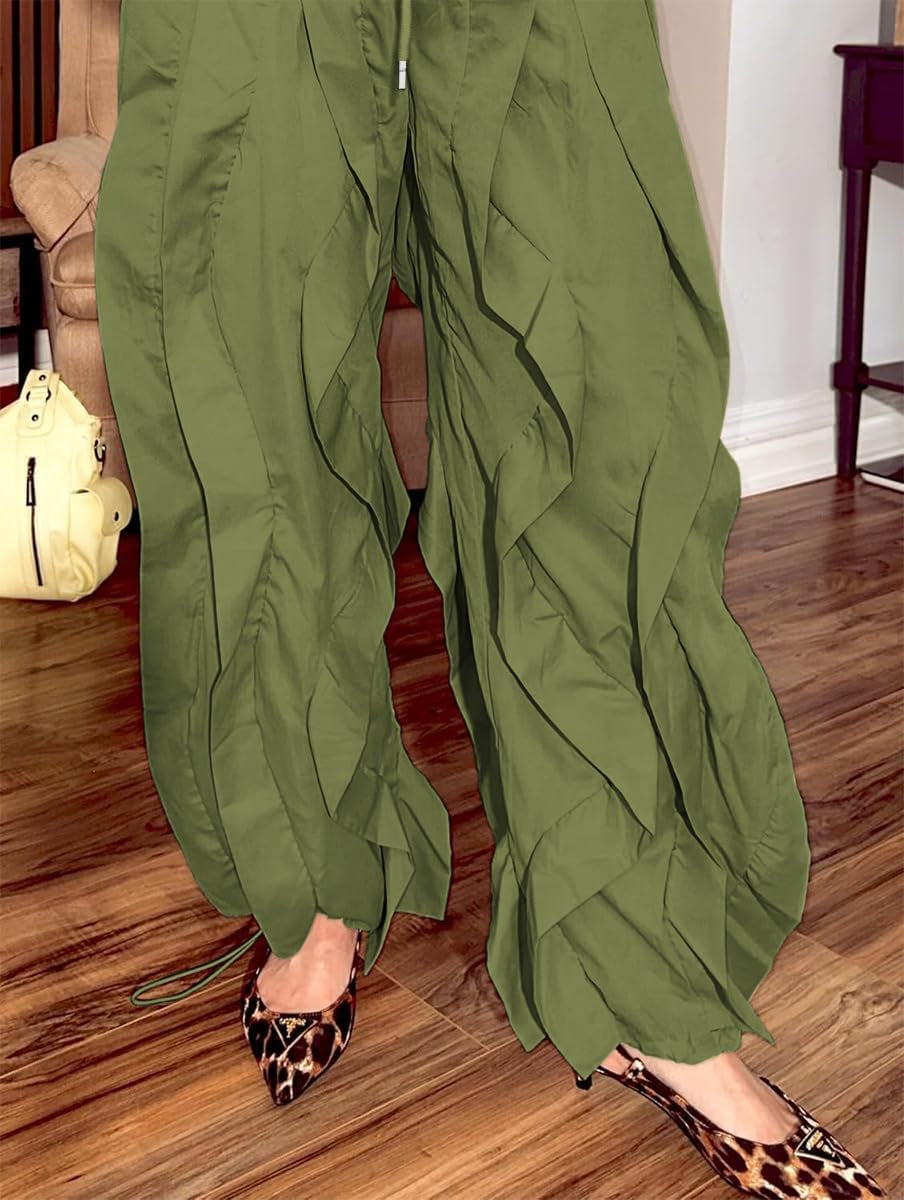 Cargo Pants for Women Baggy Parachute Balloon Sweatpants