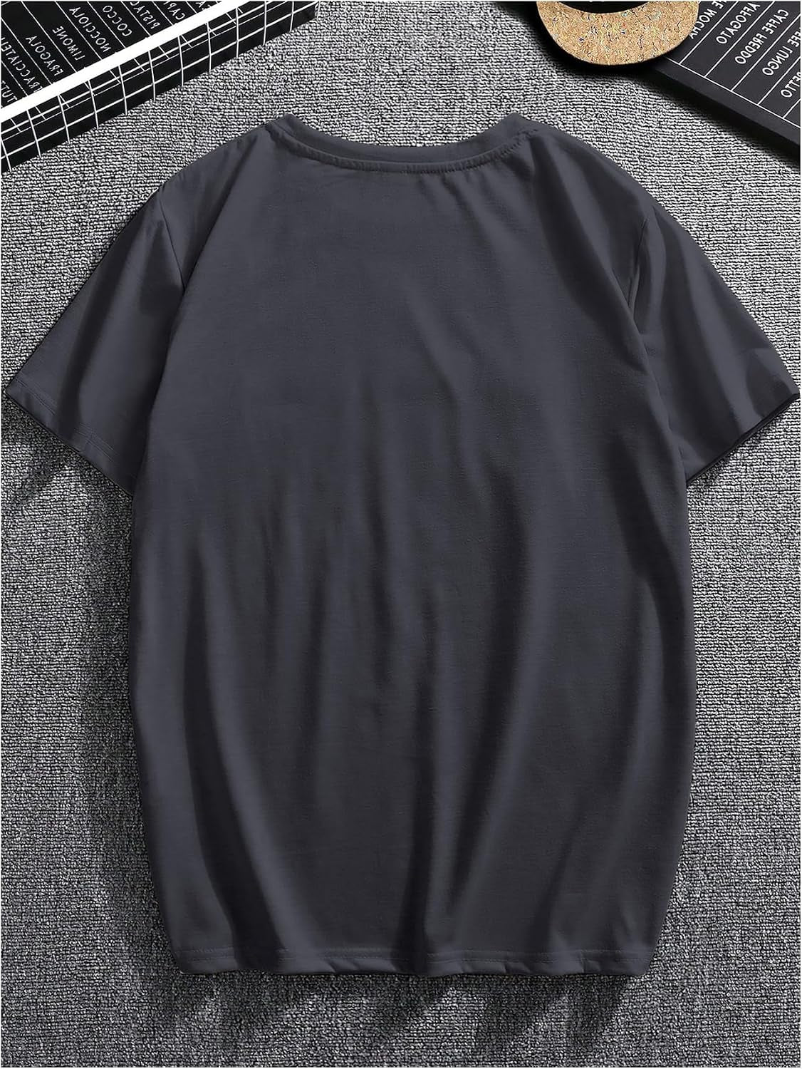 Men'S Oversized T Shirt Graphic Short Sleeve Tee Tops Streetwear