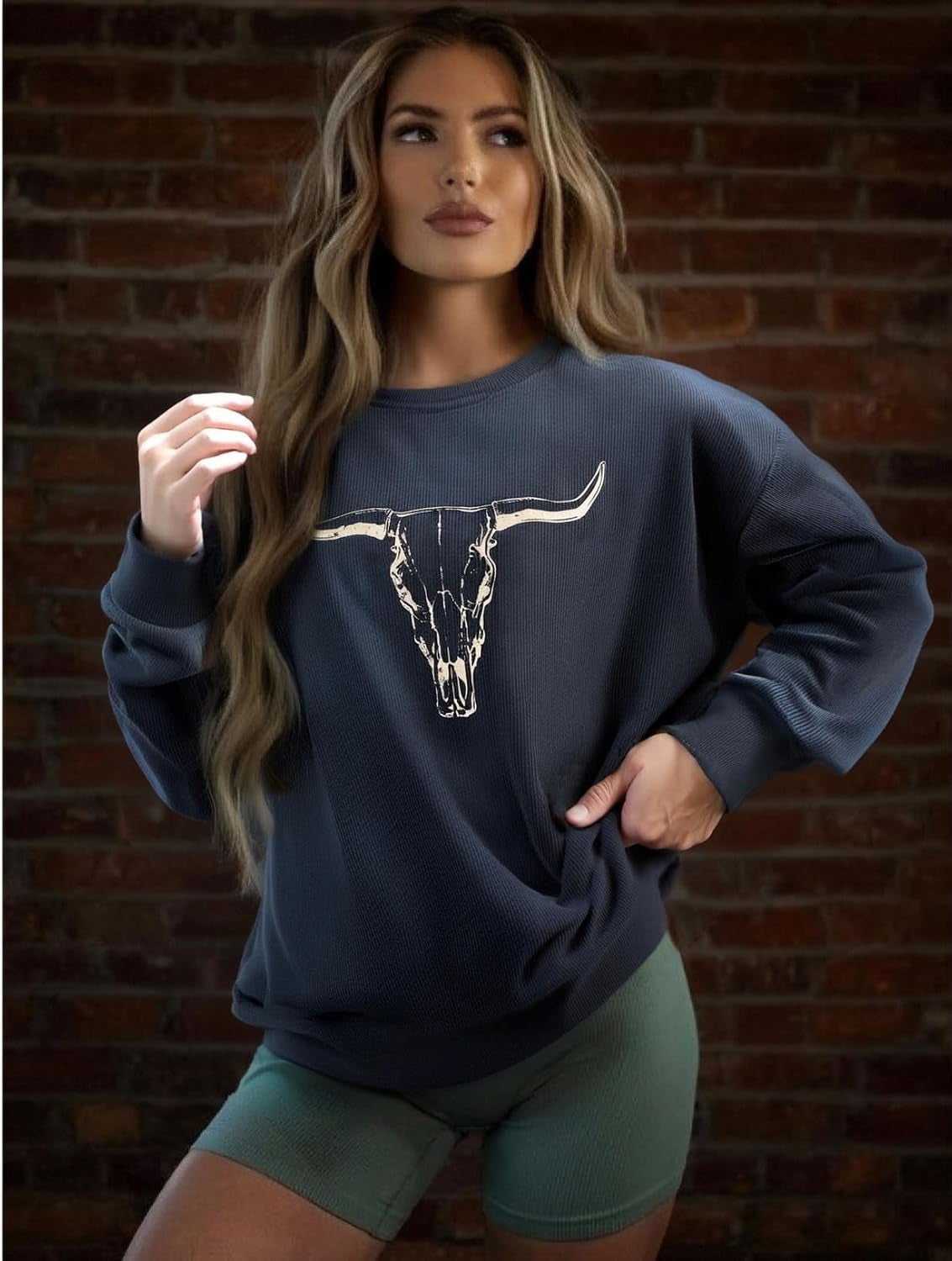 Western Cowgirl Sweatshirts for Women Country Concert Outfits