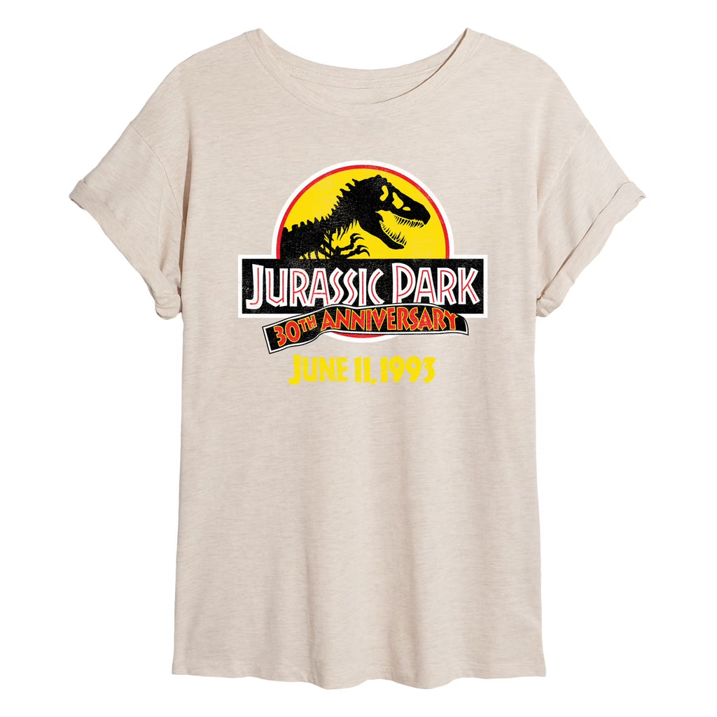 - 30Th Logo - Women'S Oversized Graphic T-Shirt