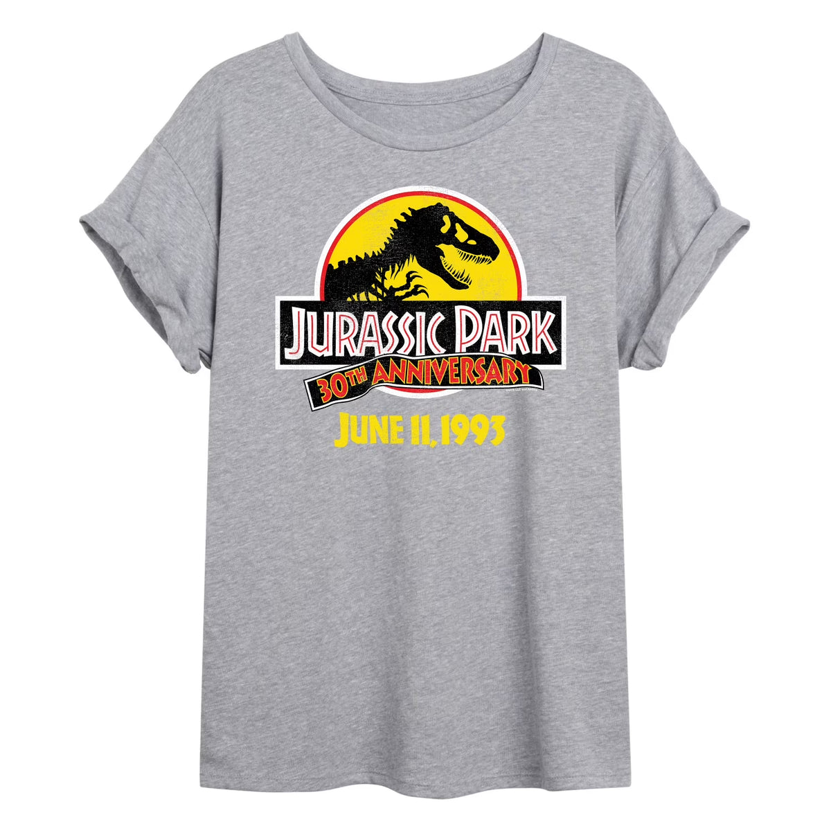 - 30Th Logo - Women'S Oversized Graphic T-Shirt